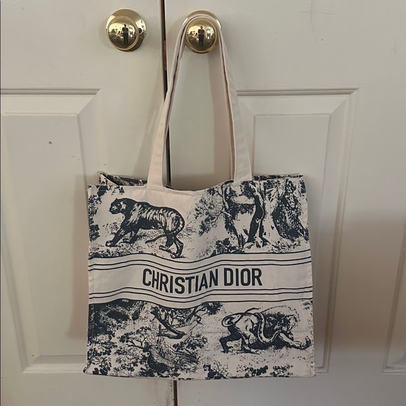 Dior Handbags - Christian Dior Canvas Tote
